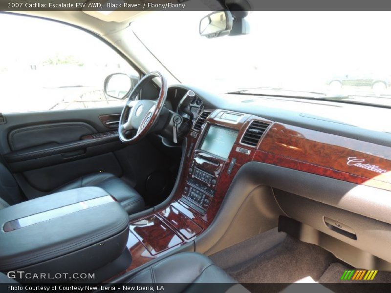 Black Raven / Ebony/Ebony 2007 Cadillac Escalade ESV AWD
