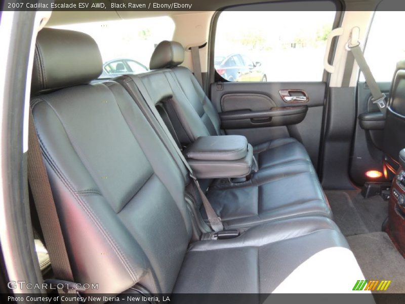 Black Raven / Ebony/Ebony 2007 Cadillac Escalade ESV AWD