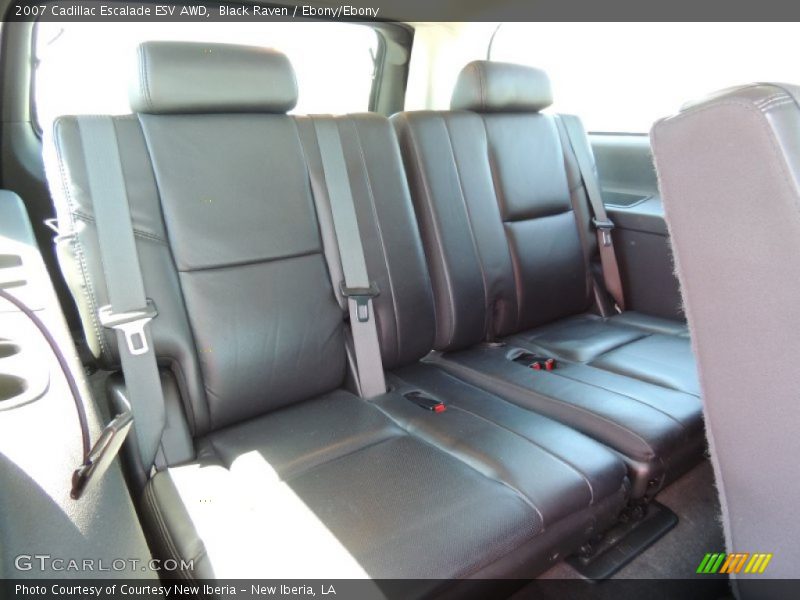 Black Raven / Ebony/Ebony 2007 Cadillac Escalade ESV AWD