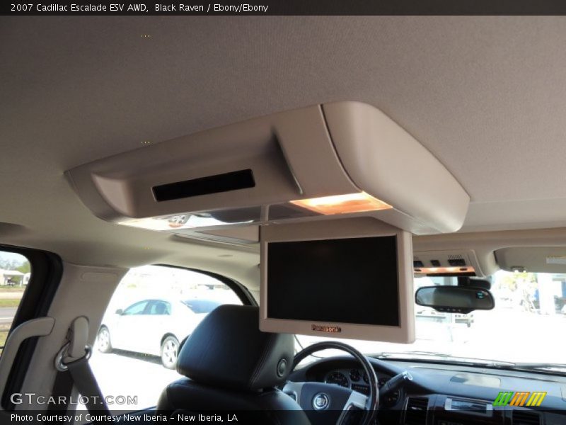 Black Raven / Ebony/Ebony 2007 Cadillac Escalade ESV AWD