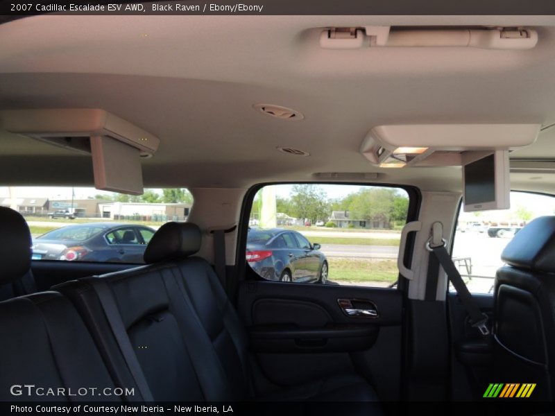Black Raven / Ebony/Ebony 2007 Cadillac Escalade ESV AWD