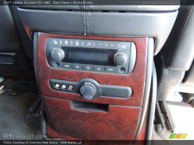 Black Raven / Ebony/Ebony 2007 Cadillac Escalade ESV AWD