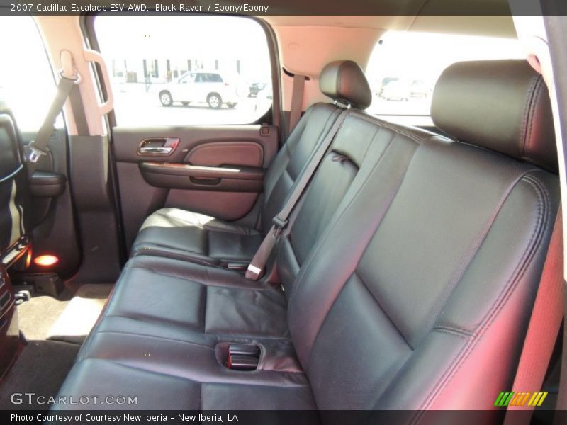 Black Raven / Ebony/Ebony 2007 Cadillac Escalade ESV AWD