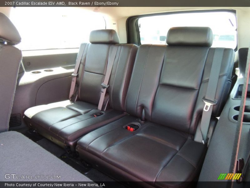 Black Raven / Ebony/Ebony 2007 Cadillac Escalade ESV AWD