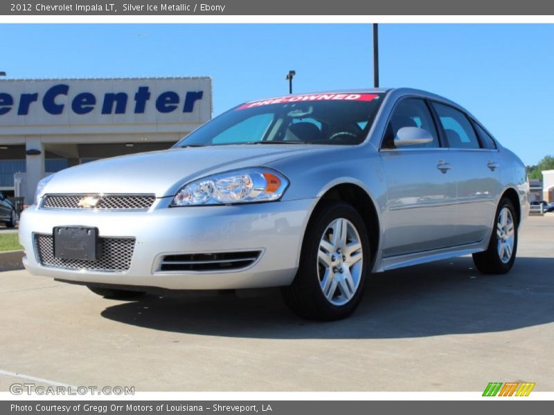 Silver Ice Metallic / Ebony 2012 Chevrolet Impala LT
