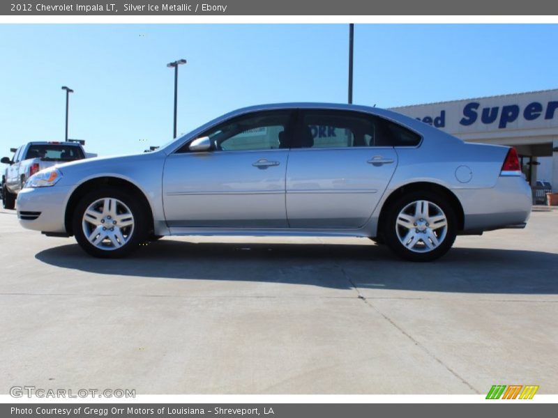 Silver Ice Metallic / Ebony 2012 Chevrolet Impala LT