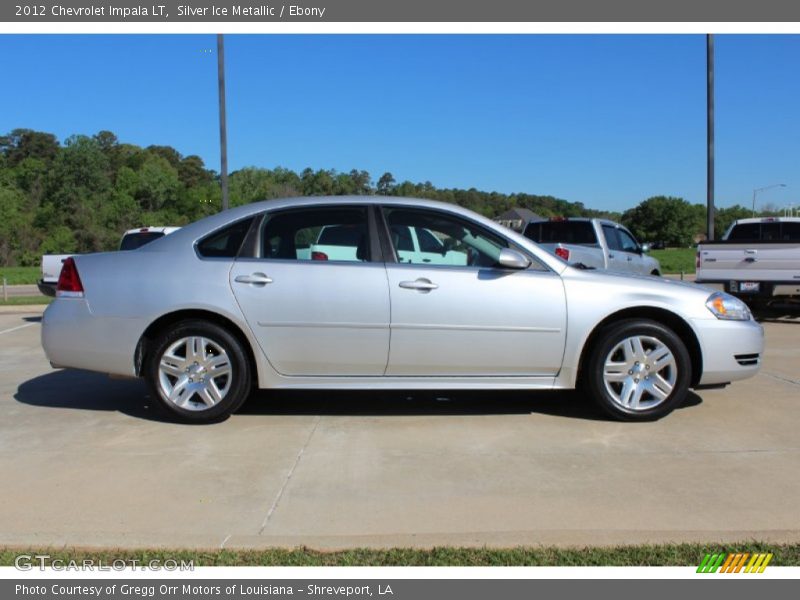 Silver Ice Metallic / Ebony 2012 Chevrolet Impala LT
