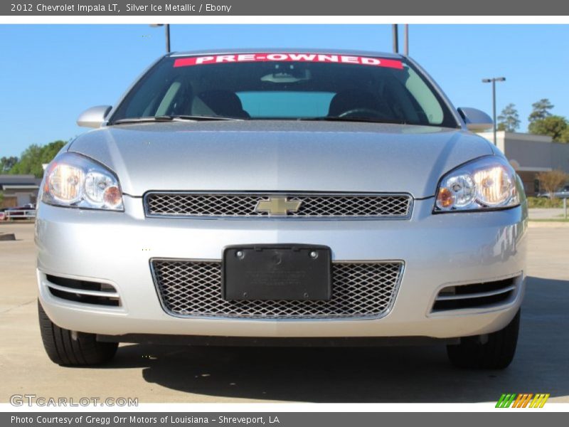 Silver Ice Metallic / Ebony 2012 Chevrolet Impala LT