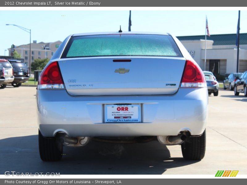 Silver Ice Metallic / Ebony 2012 Chevrolet Impala LT
