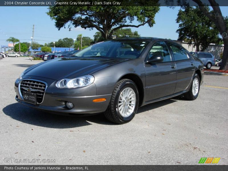 Graphite Gray Metallic / Dark Slate Gray 2004 Chrysler Concorde LXi