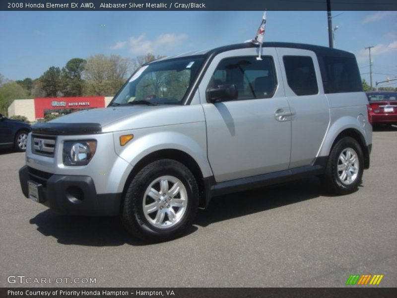 Front 3/4 View of 2008 Element EX AWD