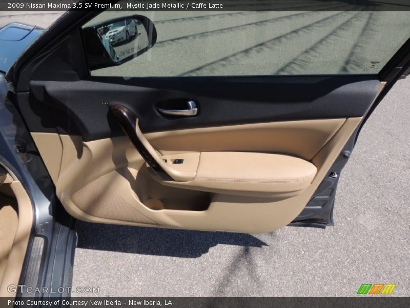 Mystic Jade Metallic / Caffe Latte 2009 Nissan Maxima 3.5 SV Premium