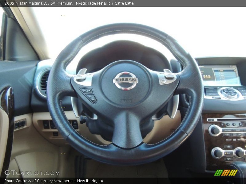 Mystic Jade Metallic / Caffe Latte 2009 Nissan Maxima 3.5 SV Premium