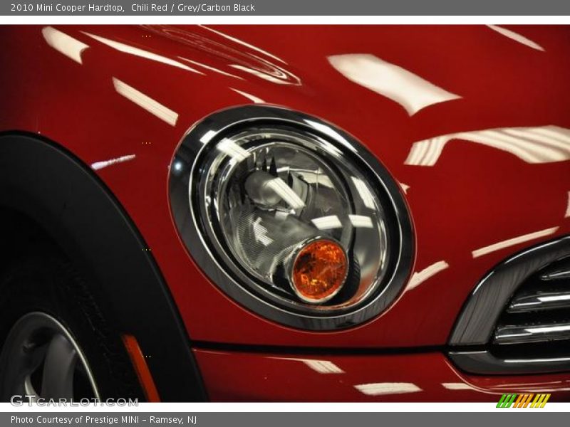 Chili Red / Grey/Carbon Black 2010 Mini Cooper Hardtop