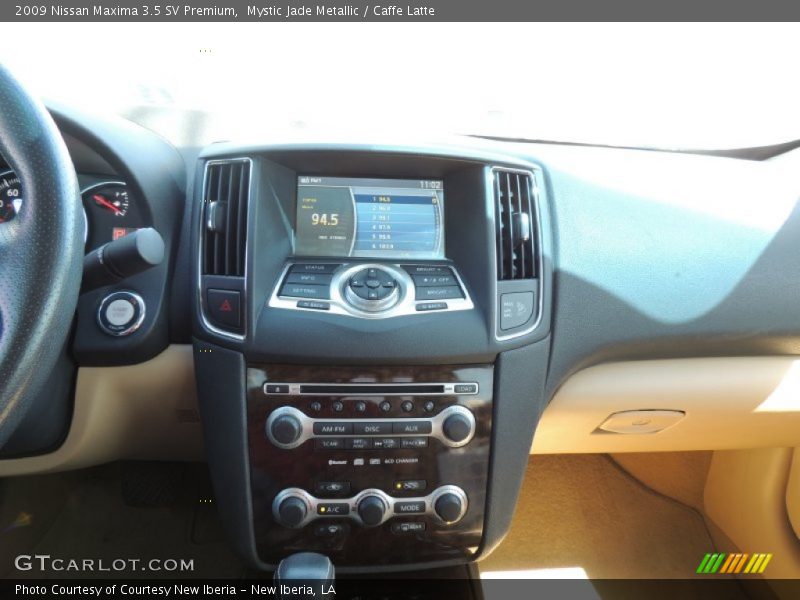 Mystic Jade Metallic / Caffe Latte 2009 Nissan Maxima 3.5 SV Premium