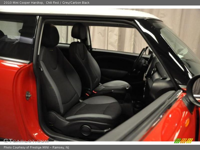 Chili Red / Grey/Carbon Black 2010 Mini Cooper Hardtop