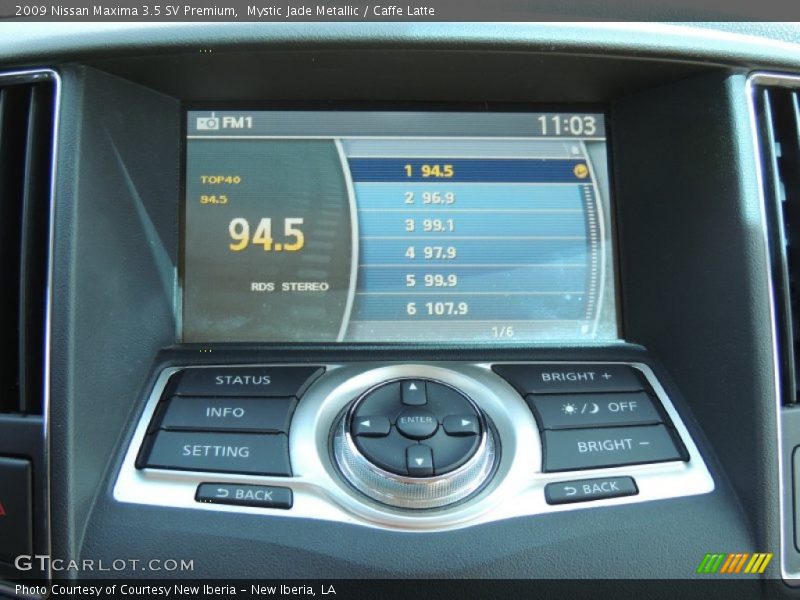 Mystic Jade Metallic / Caffe Latte 2009 Nissan Maxima 3.5 SV Premium