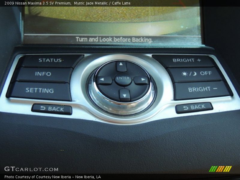 Mystic Jade Metallic / Caffe Latte 2009 Nissan Maxima 3.5 SV Premium