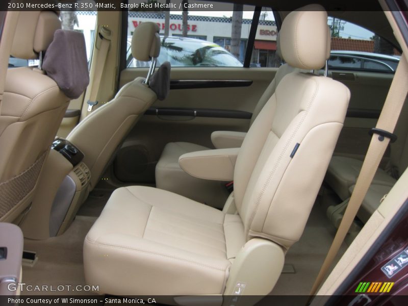 Rear Seat of 2010 R 350 4Matic