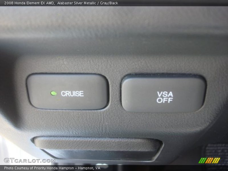 Alabaster Silver Metallic / Gray/Black 2008 Honda Element EX AWD