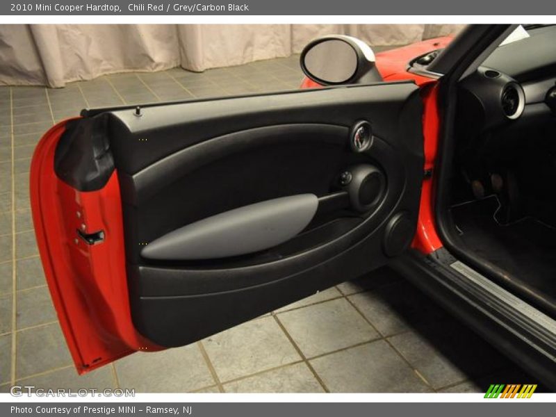Chili Red / Grey/Carbon Black 2010 Mini Cooper Hardtop