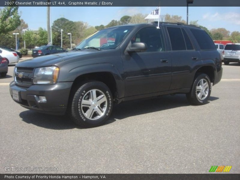 Graphite Metallic / Ebony 2007 Chevrolet TrailBlazer LT 4x4
