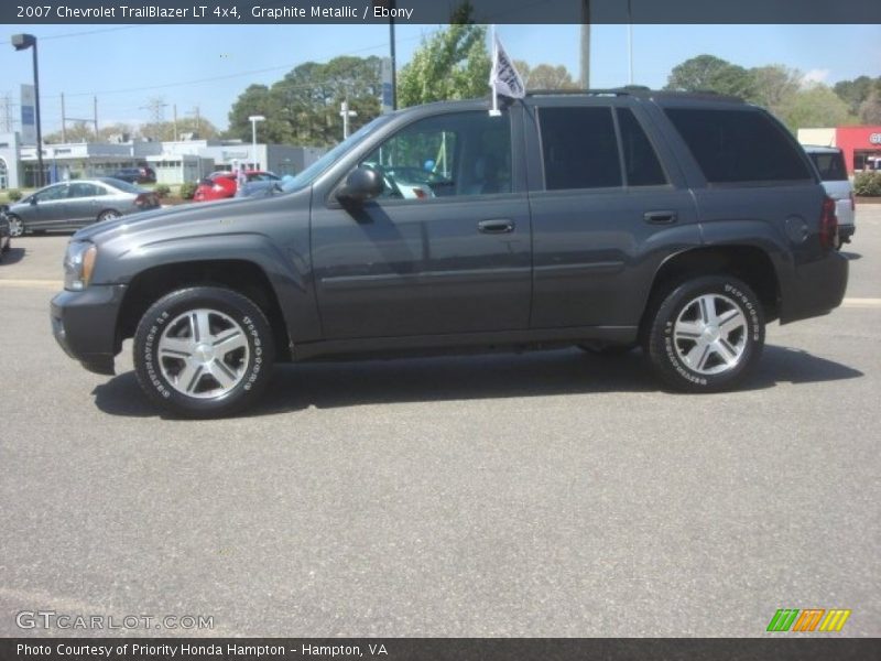 Graphite Metallic / Ebony 2007 Chevrolet TrailBlazer LT 4x4
