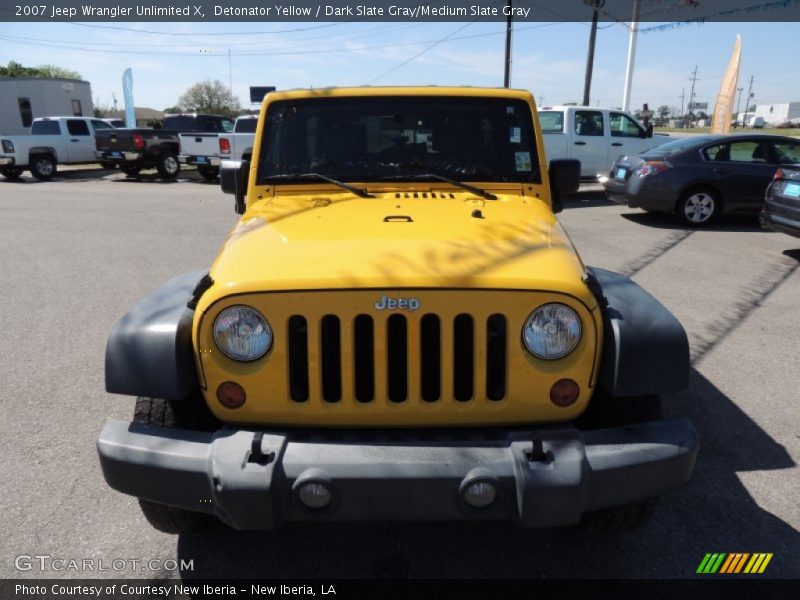  2007 Wrangler Unlimited X Detonator Yellow