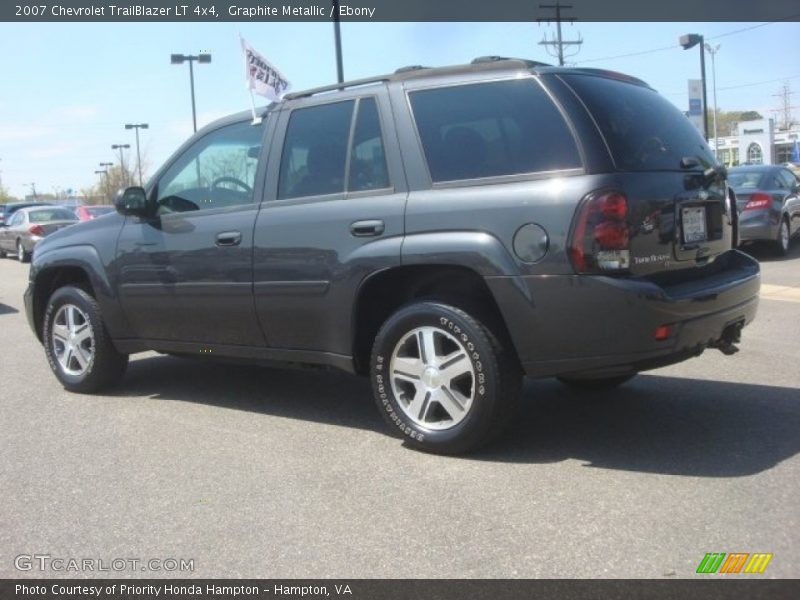 Graphite Metallic / Ebony 2007 Chevrolet TrailBlazer LT 4x4