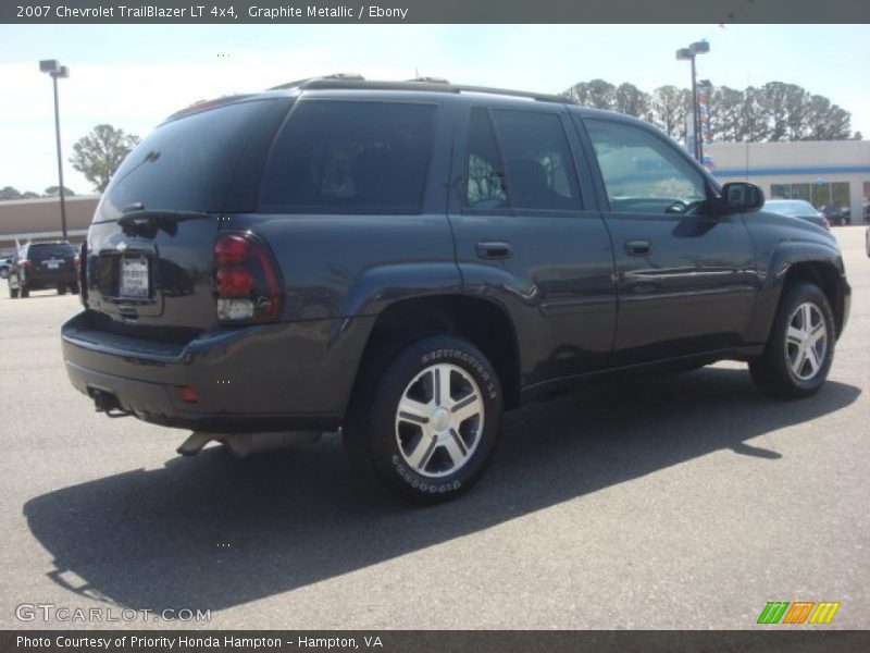 Graphite Metallic / Ebony 2007 Chevrolet TrailBlazer LT 4x4