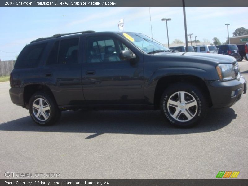 Graphite Metallic / Ebony 2007 Chevrolet TrailBlazer LT 4x4
