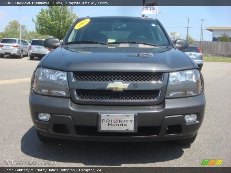 Graphite Metallic / Ebony 2007 Chevrolet TrailBlazer LT 4x4