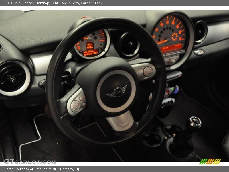 Chili Red / Grey/Carbon Black 2010 Mini Cooper Hardtop