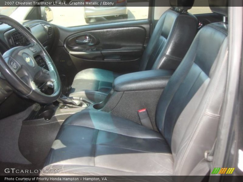 Graphite Metallic / Ebony 2007 Chevrolet TrailBlazer LT 4x4