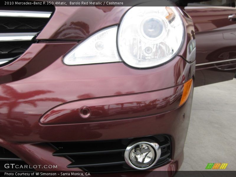 Barolo Red Metallic / Cashmere 2010 Mercedes-Benz R 350 4Matic