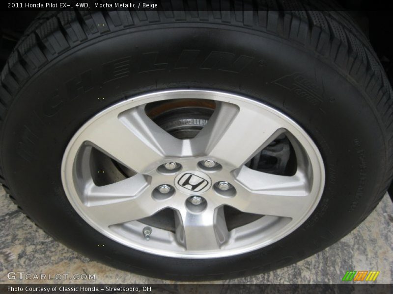 Mocha Metallic / Beige 2011 Honda Pilot EX-L 4WD