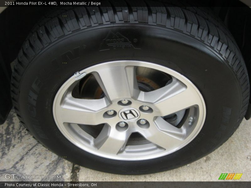 Mocha Metallic / Beige 2011 Honda Pilot EX-L 4WD