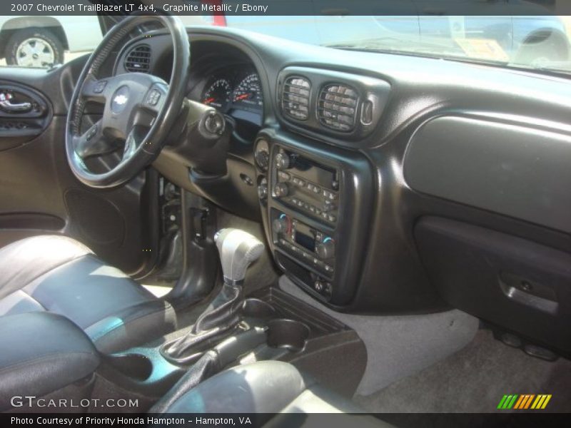Graphite Metallic / Ebony 2007 Chevrolet TrailBlazer LT 4x4