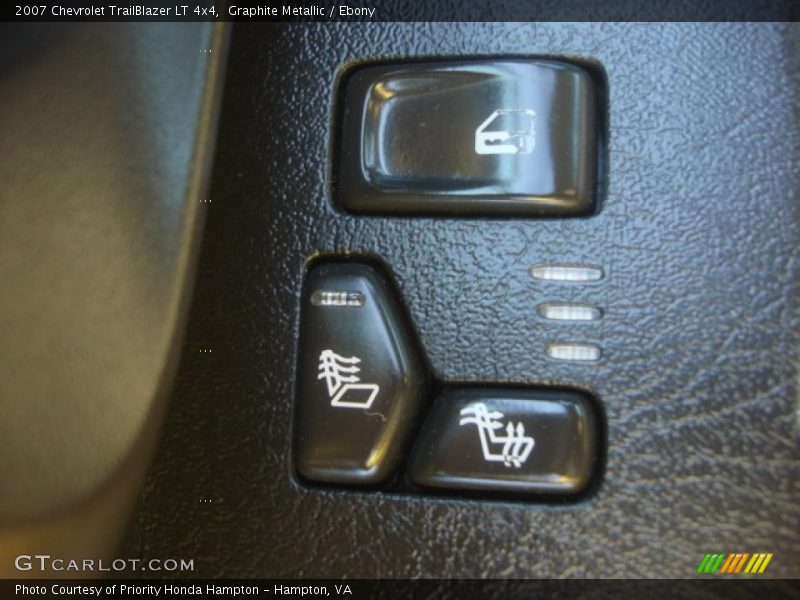 Graphite Metallic / Ebony 2007 Chevrolet TrailBlazer LT 4x4