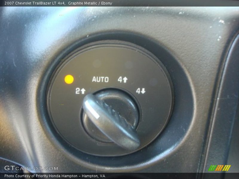 Graphite Metallic / Ebony 2007 Chevrolet TrailBlazer LT 4x4