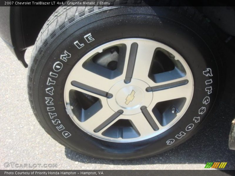 Graphite Metallic / Ebony 2007 Chevrolet TrailBlazer LT 4x4