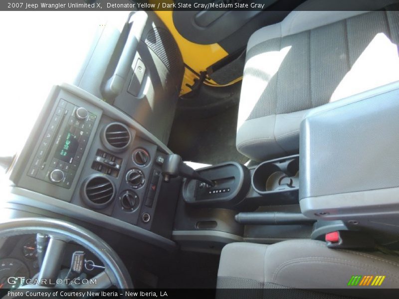 Detonator Yellow / Dark Slate Gray/Medium Slate Gray 2007 Jeep Wrangler Unlimited X