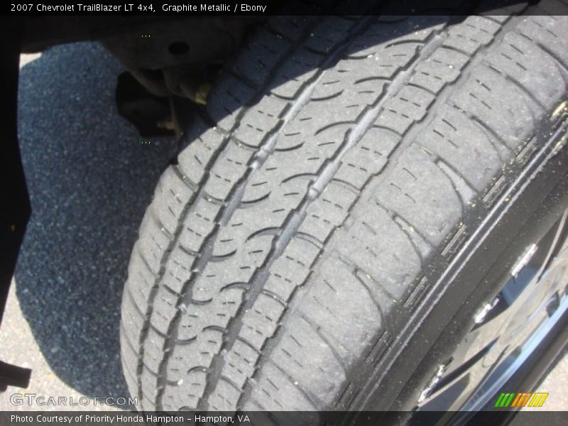 Graphite Metallic / Ebony 2007 Chevrolet TrailBlazer LT 4x4