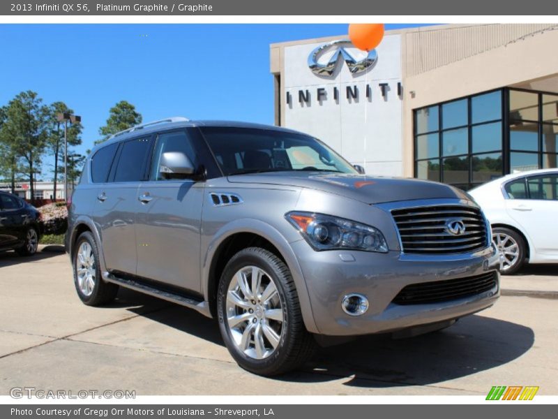 Front 3/4 View of 2013 QX 56