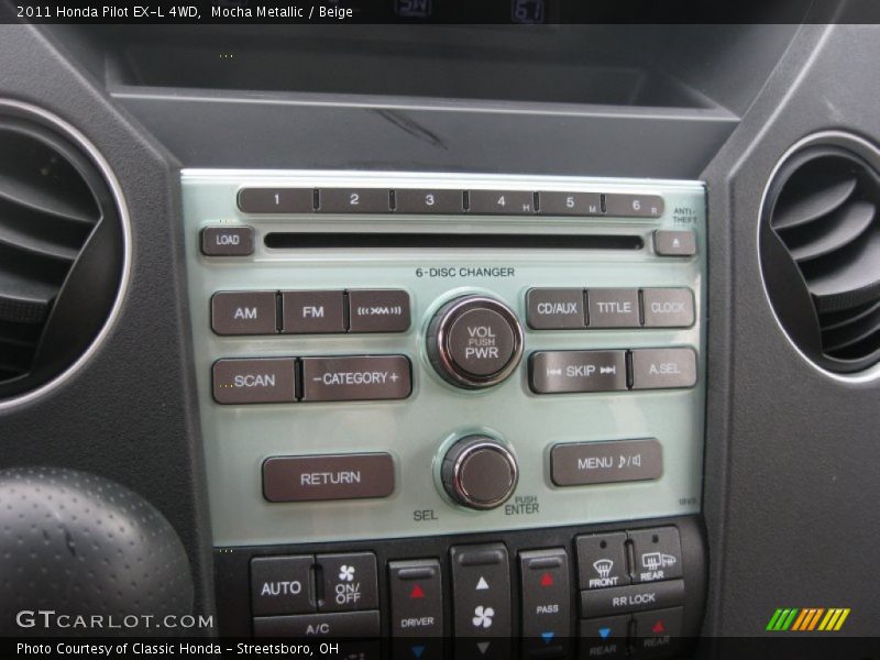 Mocha Metallic / Beige 2011 Honda Pilot EX-L 4WD