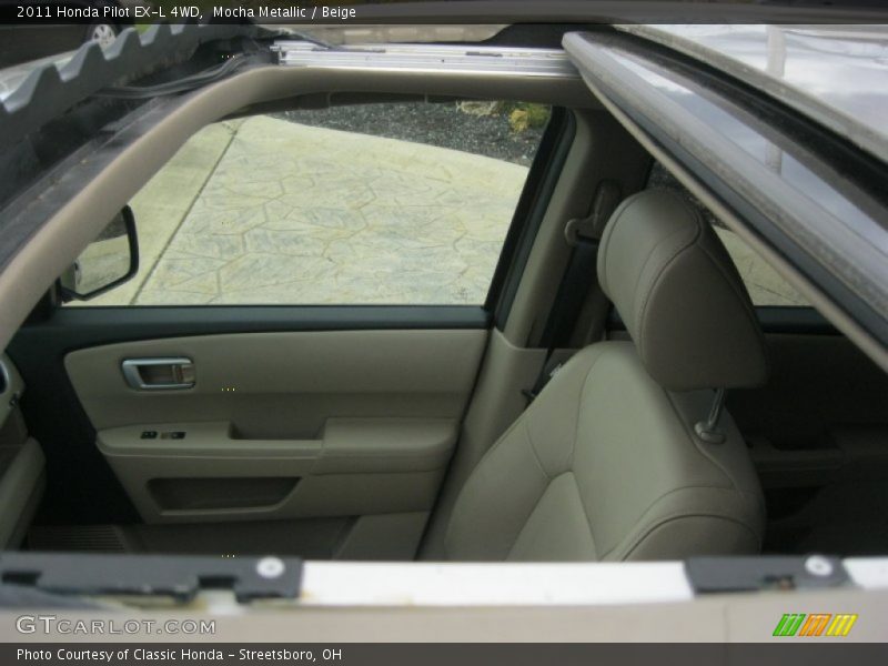 Mocha Metallic / Beige 2011 Honda Pilot EX-L 4WD