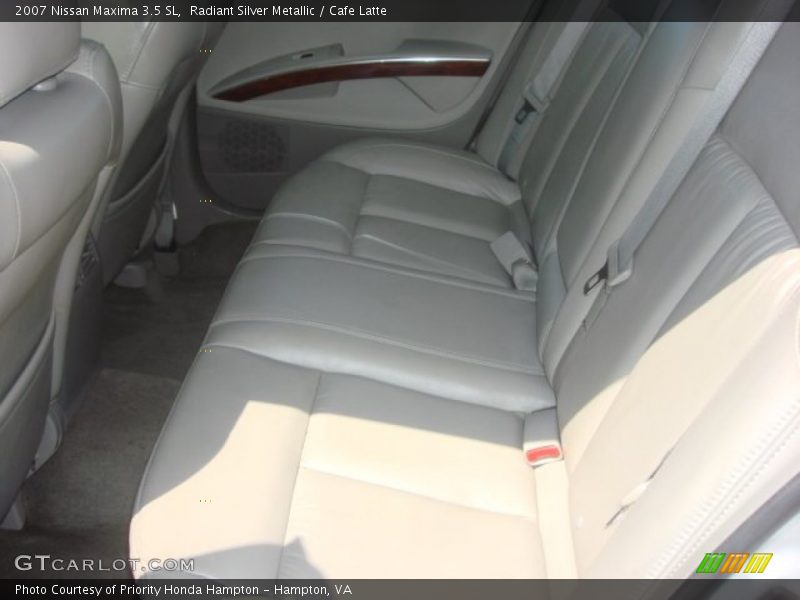 Radiant Silver Metallic / Cafe Latte 2007 Nissan Maxima 3.5 SL