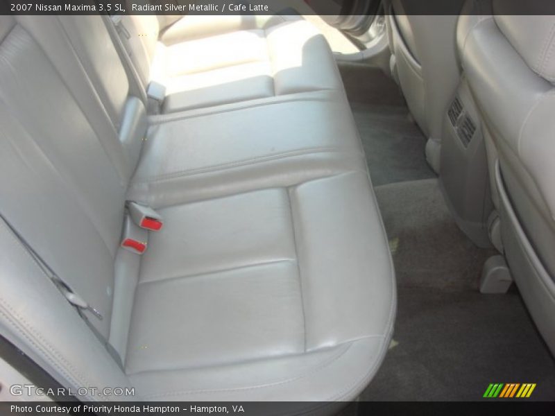 Radiant Silver Metallic / Cafe Latte 2007 Nissan Maxima 3.5 SL