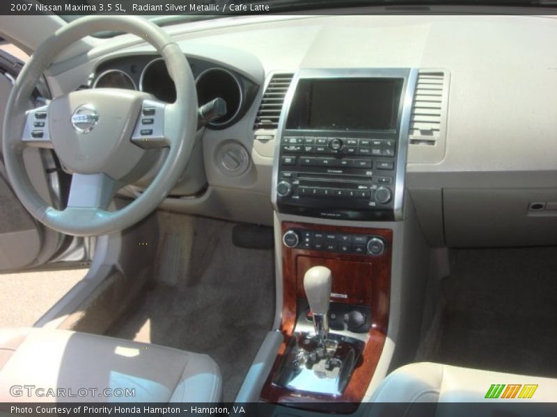 Radiant Silver Metallic / Cafe Latte 2007 Nissan Maxima 3.5 SL