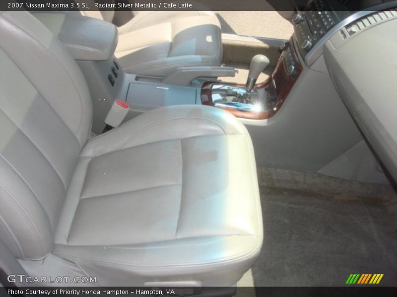 Radiant Silver Metallic / Cafe Latte 2007 Nissan Maxima 3.5 SL